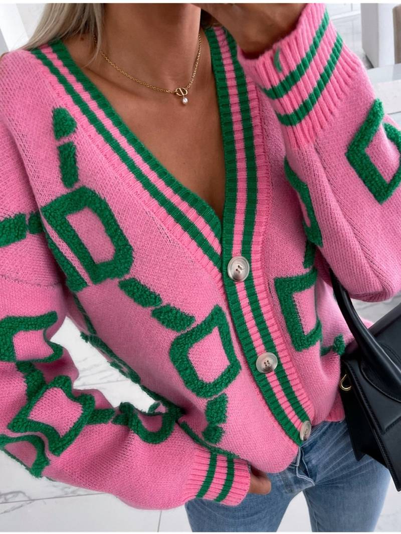 Levoire | Cardigan tricoté à col en V