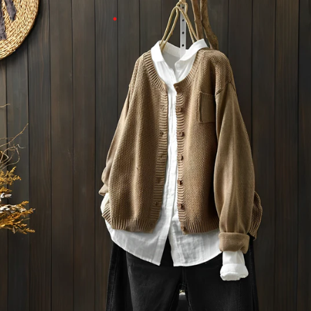 Levoire | Pull en maille doux Beige