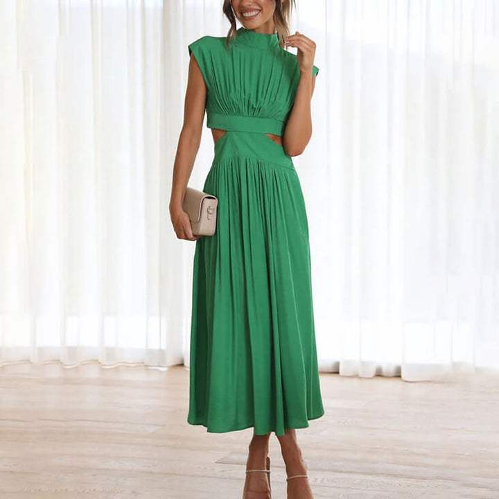 Levoire | Robe Élégante Avec Encolure Haute