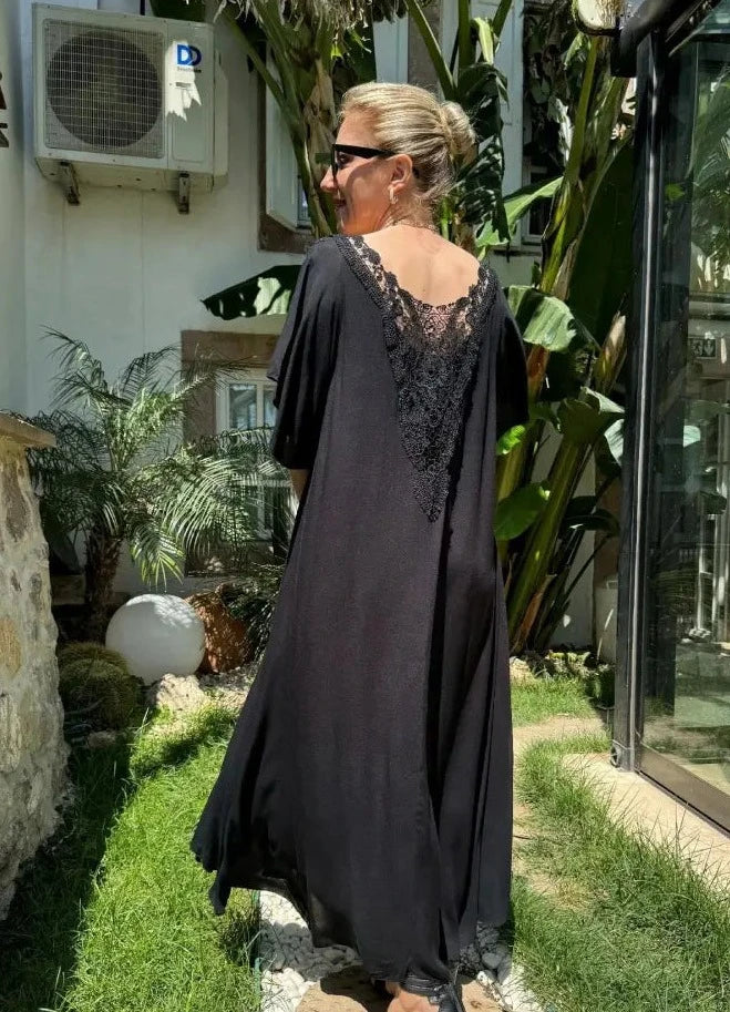 Levoire | Robe Coton Lin Coupe Fluide