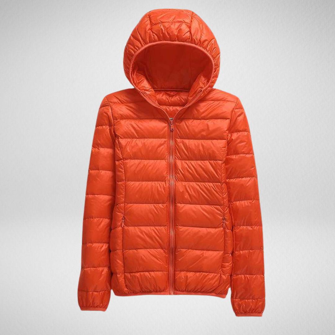 Levoire | Veste Doudoune Imperméable Orange