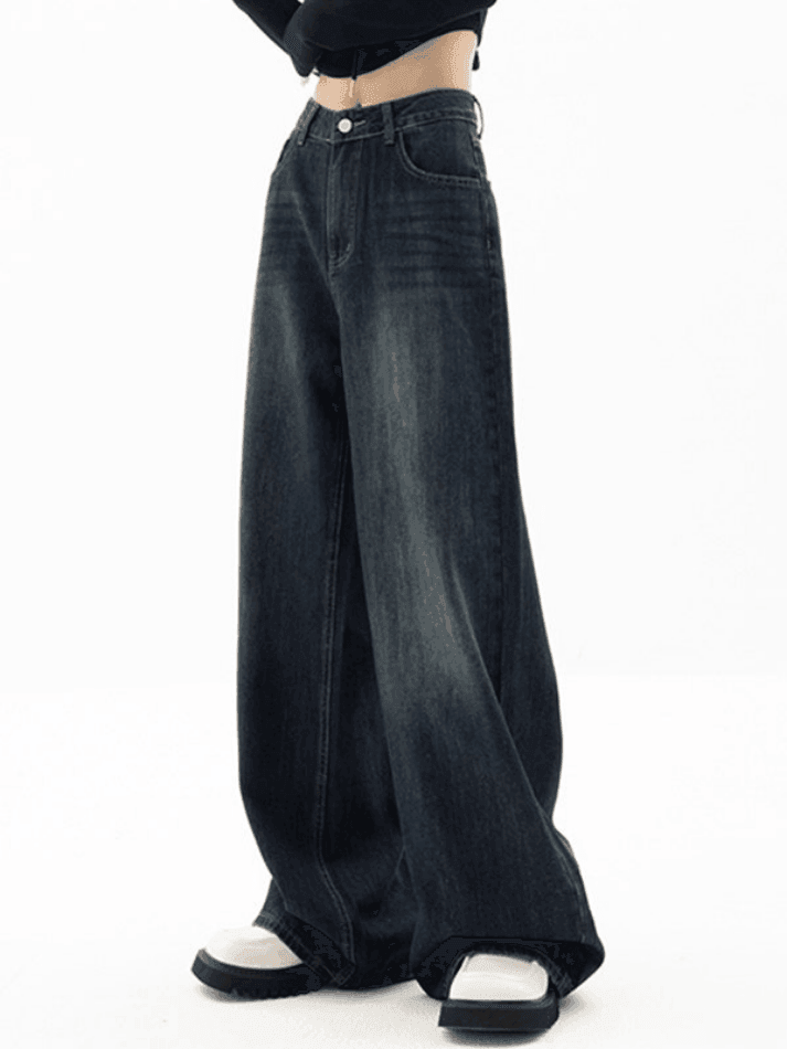 Levoire | Jean Boyfriend Vintage Bleu Des Années 90