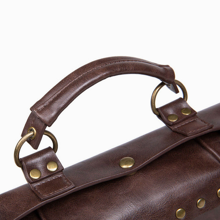 Levoire | Time Fly Back Clock Trim Fermeture À Bouton Sac Messager Crossbody
