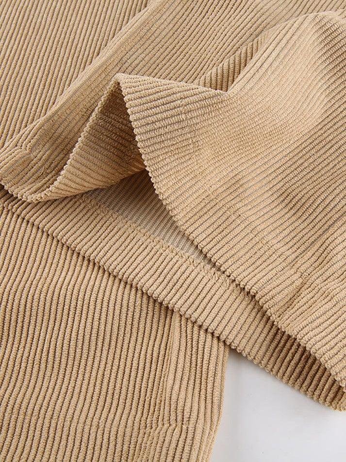 Levoire | Weinlese Pantalon Baggy En Velours Côtelé