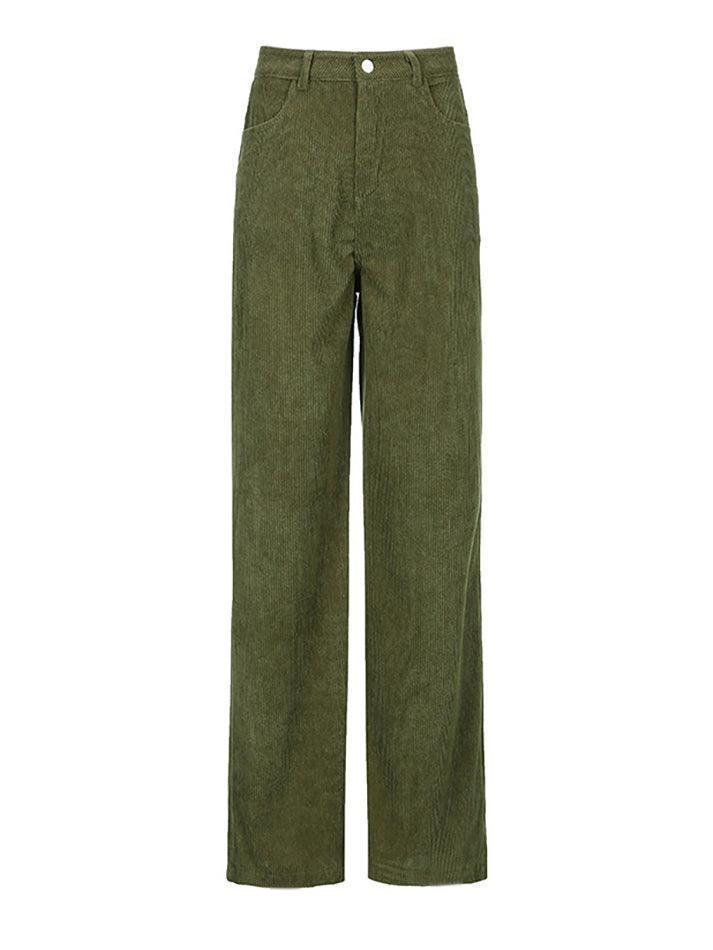 Levoire | Weinlese Pantalon Baggy En Velours Côtelé