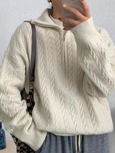 Levoire | Pull Vintage Col Roulé À Revers