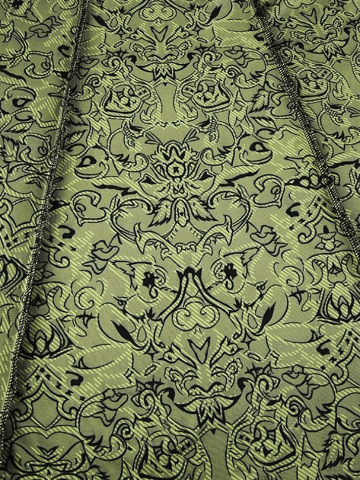 Levoire | Jupe Maxi Patchwork Imprimé Sirène Vintage