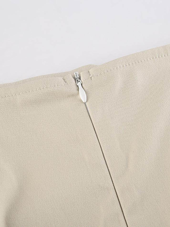 Levoire | Jupe Cargo Longue Vintage À Poche