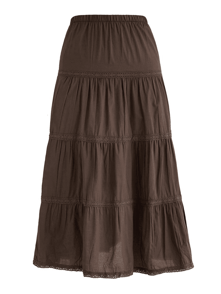 Levoire | Jupe Midi Vintage