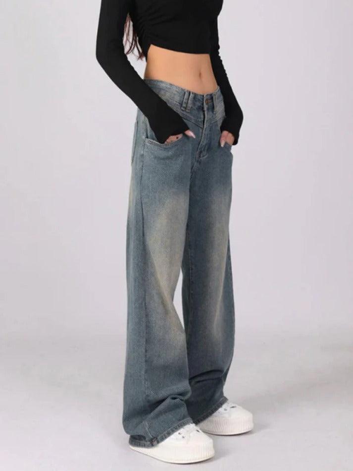 Levoire | Jean Boyfriend Vintage À Taille Haute