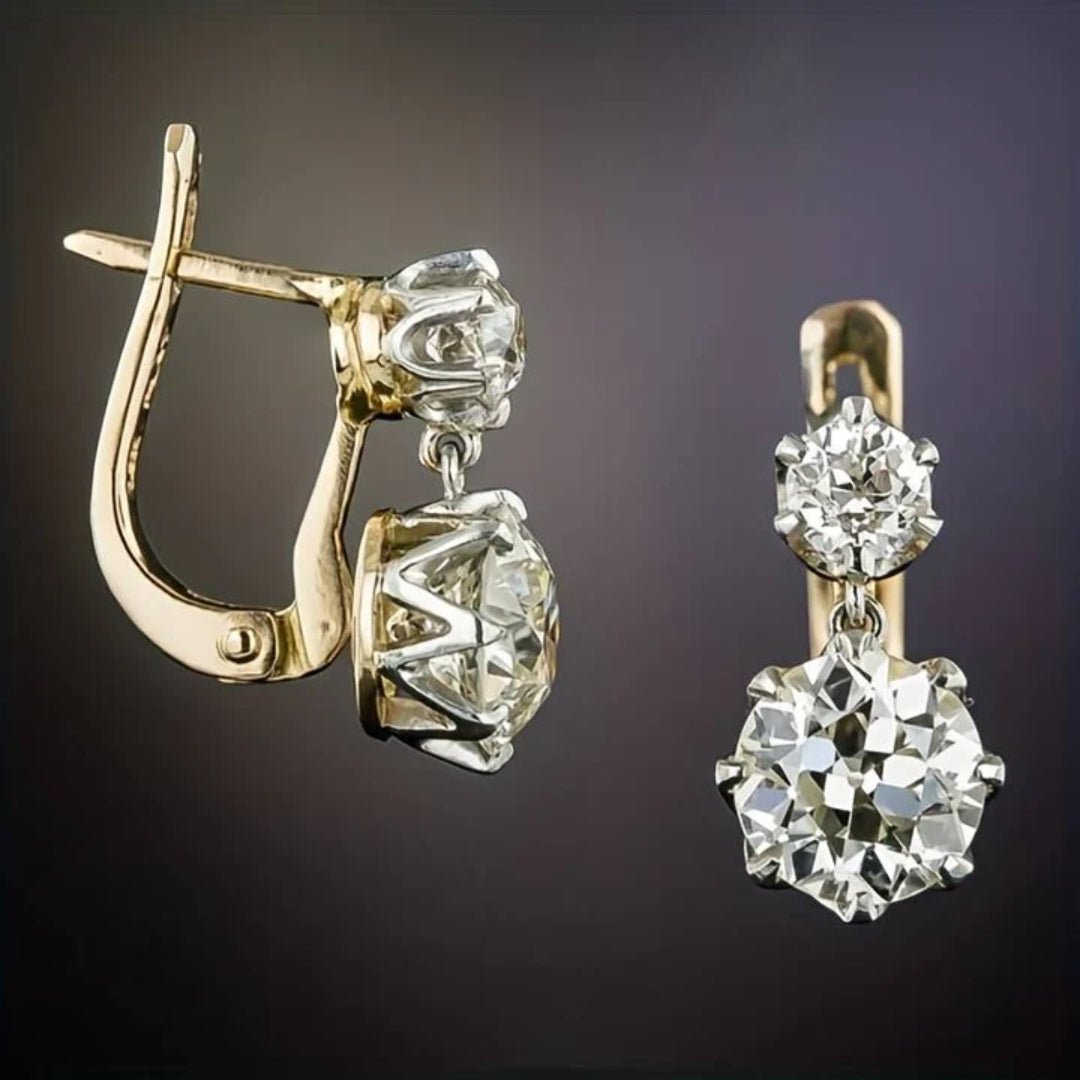 Levoire | Boucles D'Oreilles Zirconia En Or