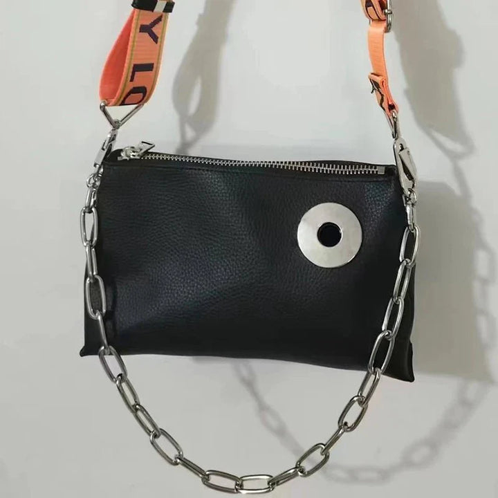 Levoire | Sac À Bandoulière En Cuir Pu Unique Noir