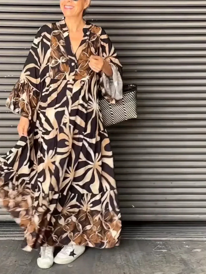 Levoire | Robe Imprimée À Coupe Ample