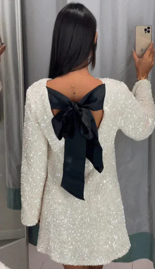 Levoire | Féminines Robe Blouse Design Blanc