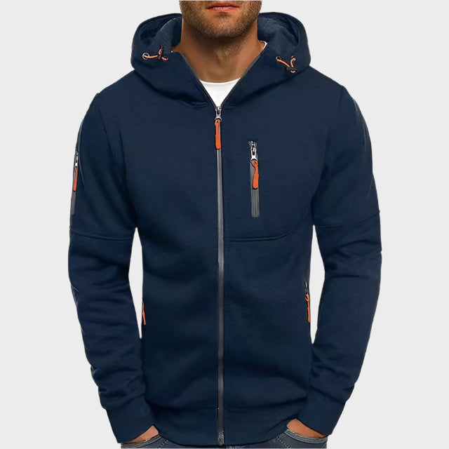 Levoire | Hoodie Moderne Et Polyvalent Bleu marine