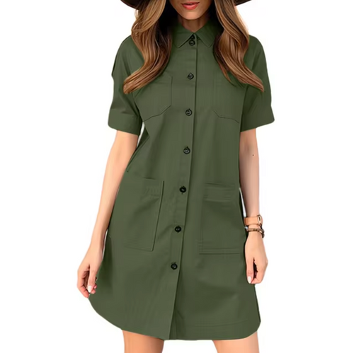 Levoire | Robe Chemise Cargo
