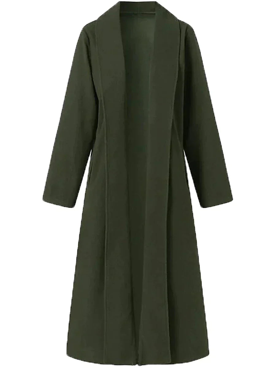 Levoire | Manteau Long Confortable à Manches Longues avec Poches