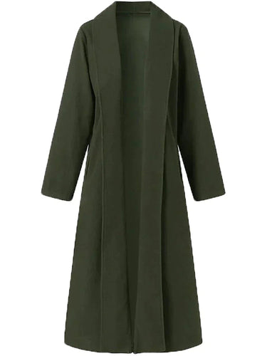 Levoire | Veste Longue À Manches Longues Confortable Avec Poches