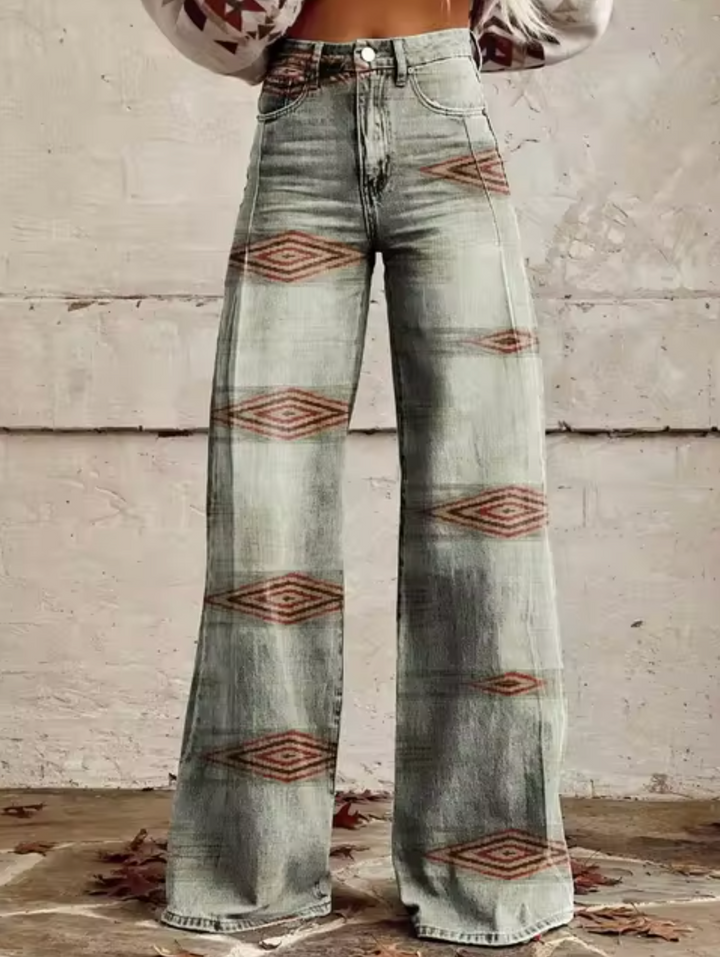 Levoire | Pantalon Large Avec Motif Lumineux Led Couleur 1