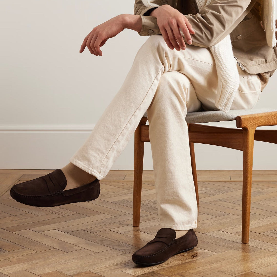 Levoire | Napoli Mocassins Marron acajou