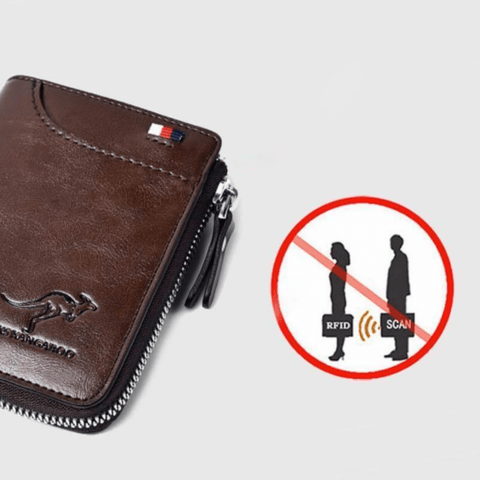 Levoire | Portefeuille en cuir anti-vol pour hommes