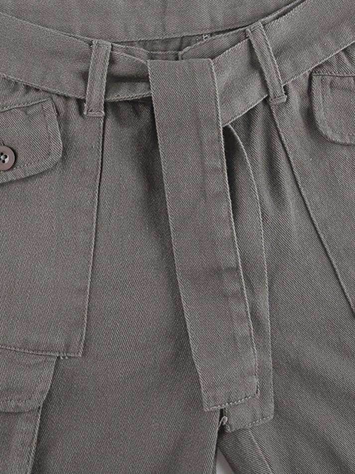 Levoire | Jeans Cargo Avec Poches Délavées