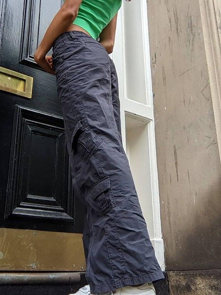 Levoire | Pantalon Cargo Solide Lavé À La Main