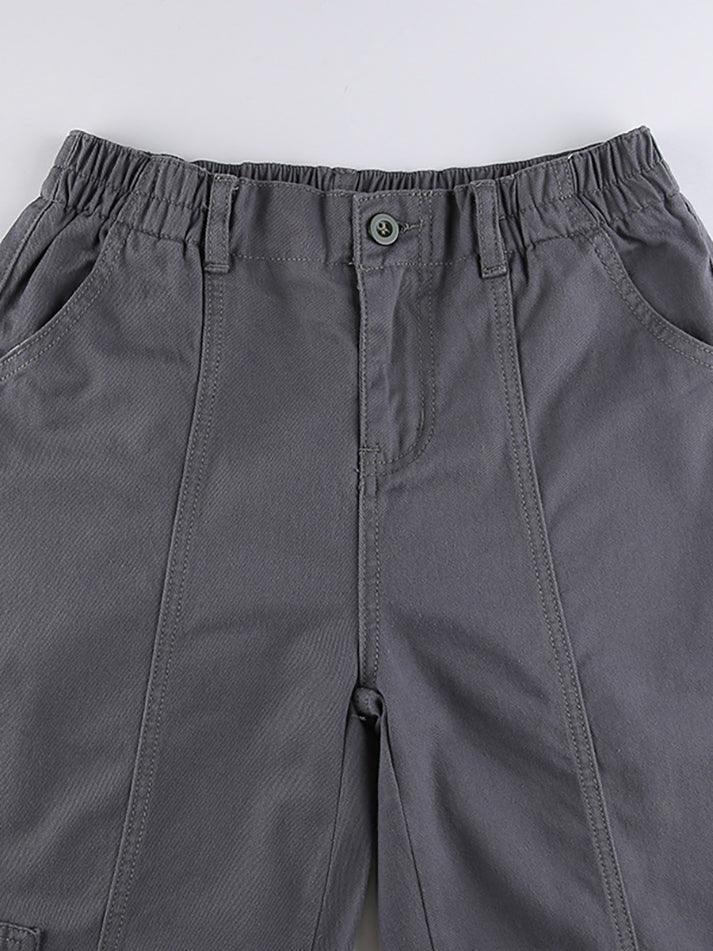 Levoire | Pantalon Cargo Solide Lavé À La Main