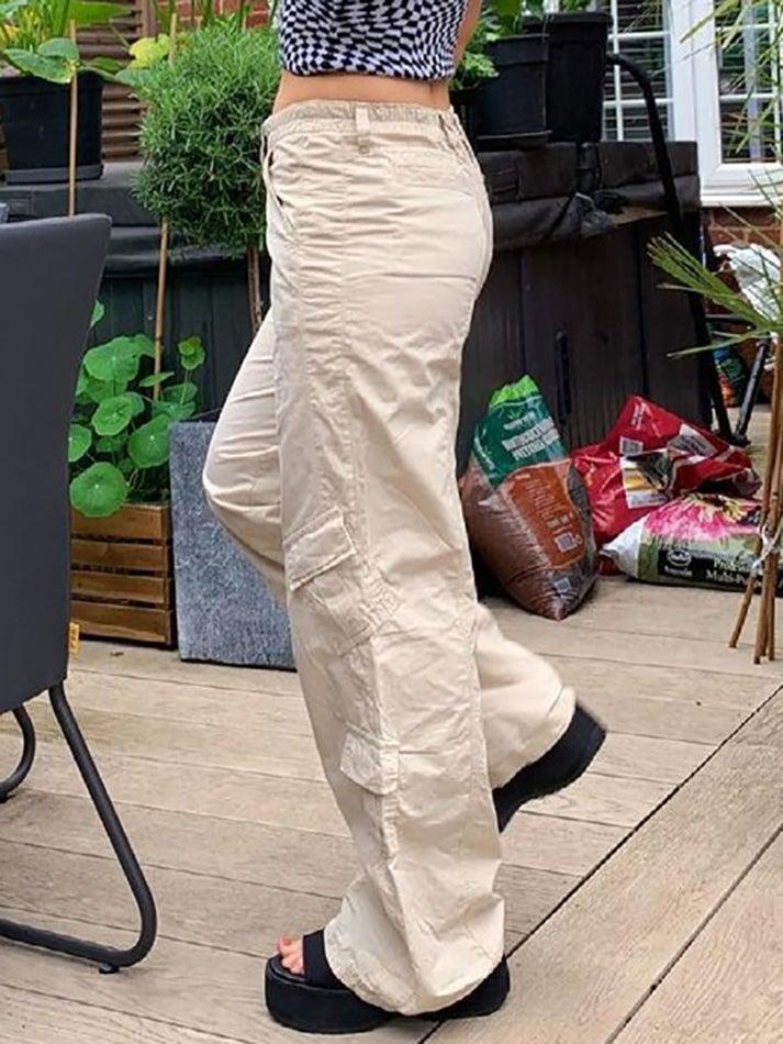 Levoire | Pantalon Cargo Solide Lavé À La Main