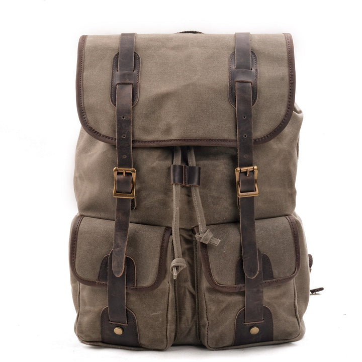 Levoire | Sac de voyage en toile Vaduz Vert kaki