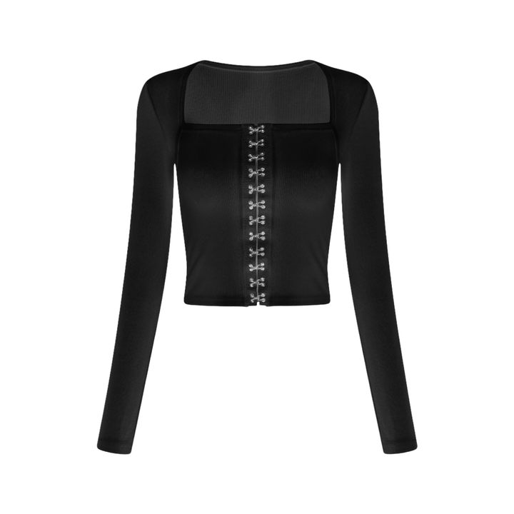 Levoire | Top Avec Détails De Boucle Devant Noir