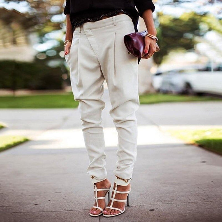 Levoire | Pantalons Élégants Blanc