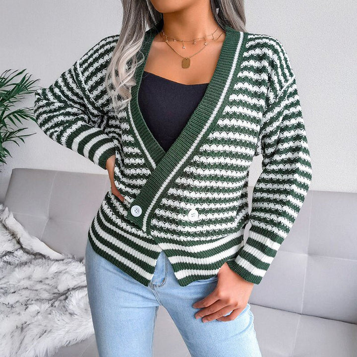 Levoire | Élégant Tendance Doux Gilet Pour Femmes Vert