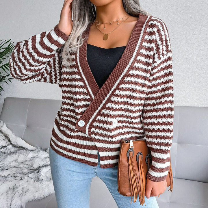 Levoire | Élégant Tendance Doux Gilet Pour Femmes Braun