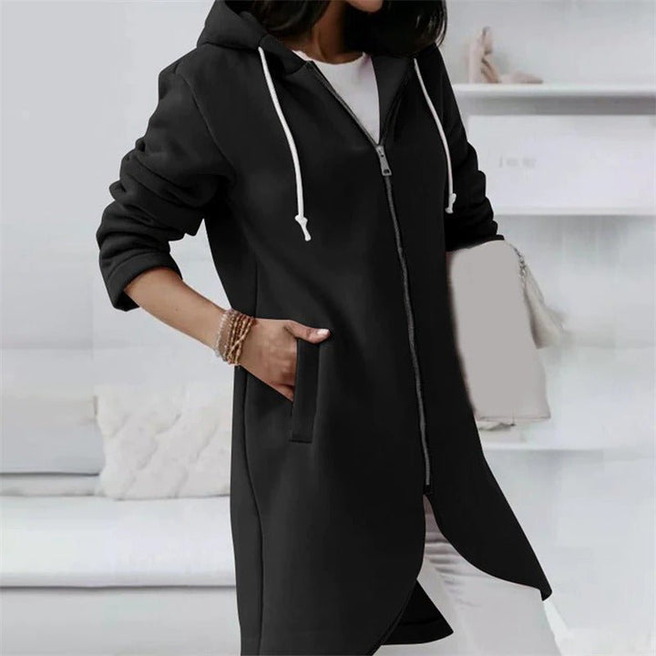 Levoire | Gilet À Capuche Long Confortable Pour Femmes