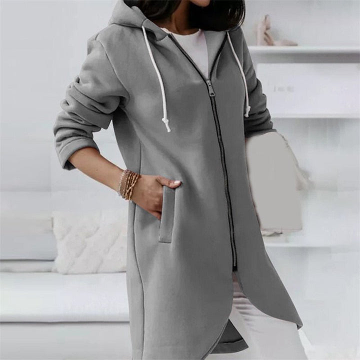 Levoire | Robe Longue Confortable Pour Femmes Avec Capuche
