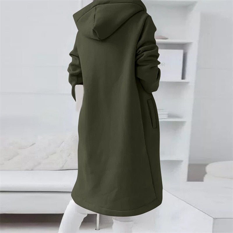 Levoire | Robe Longue Confortable Pour Femmes Avec Capuche