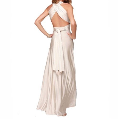 Levoire | Robe Longue Élégante Blanc