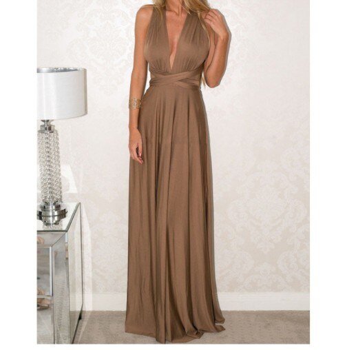 Levoire | Robe De Club Pour Femmes Juhlavaluoto Braun