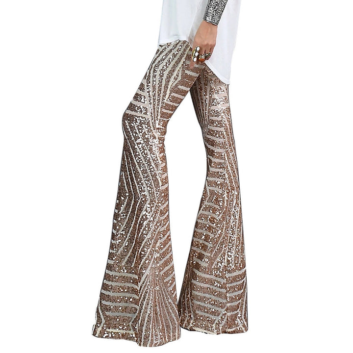 Levoire | Pantalon Flare Glamour Abricot
