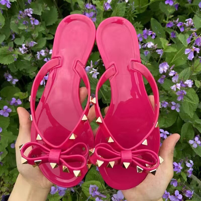Levoire | Sabots À Nœud En Boucle Flip-Flops Rot