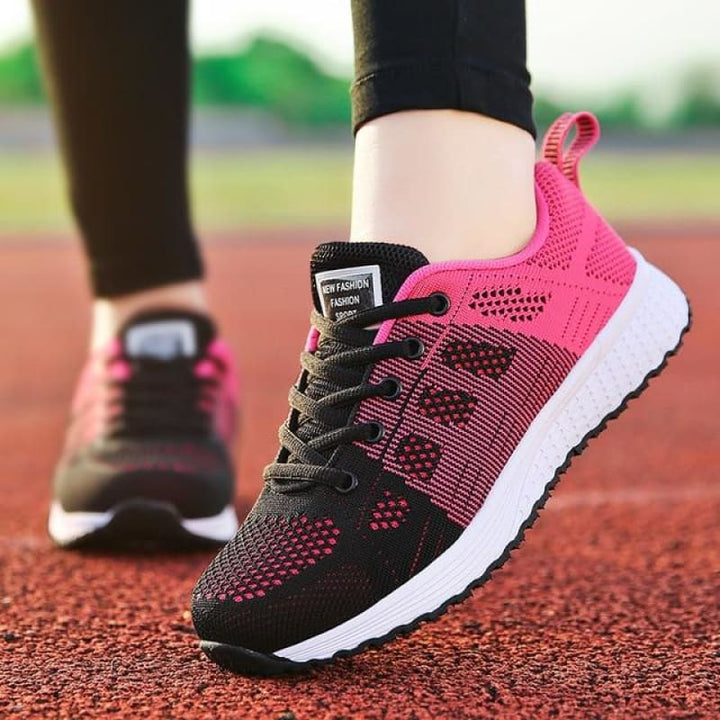 Levoire | Les Chaussures De Sneakers Respirantes Pour Femmes Rosa rouge