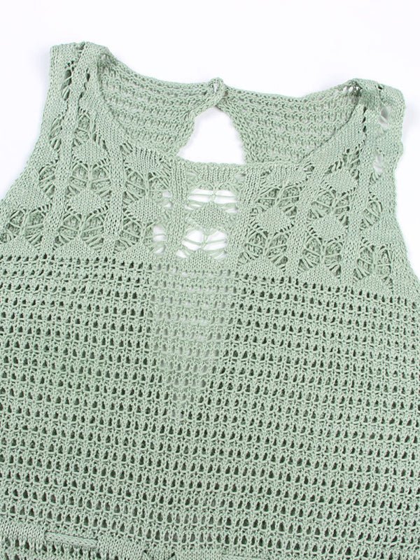 Levoire | Femme Bikini top Haut Pointu Frange Maillot de bain Cape Plage Robe Longue