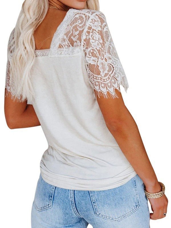 Levoire | Pour femmes Chemise à découpe en V botanique aiguille