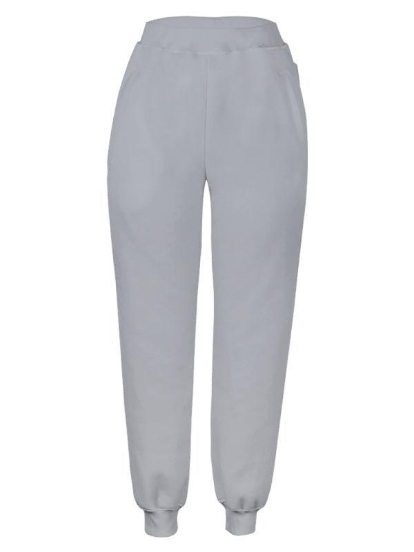 Levoire | Femmes Pantalons de Pyjama Sport en Coton Lâches avec Poches