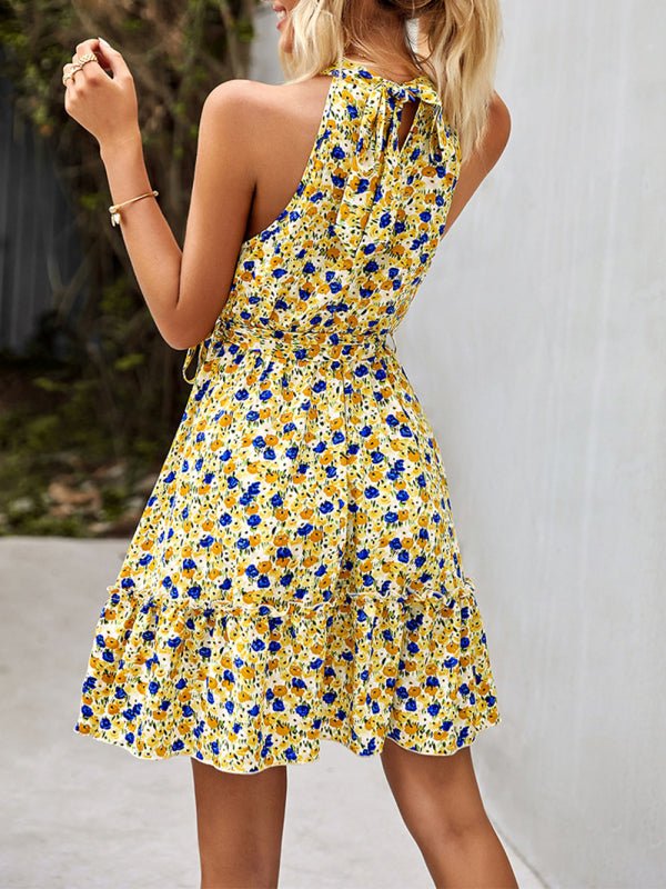 Levoire | Robe mini à dos nu en coton pour femme