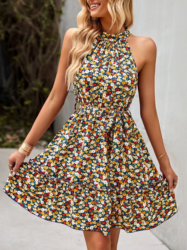 Levoire | Robe mini à dos nu en coton pour femme
