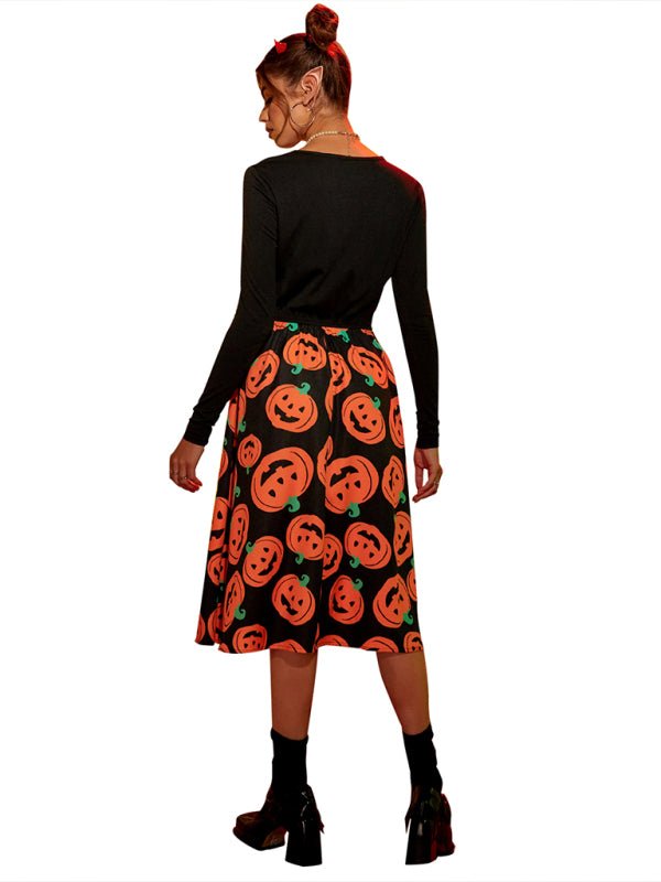 Levoire | Robe évasée Halloween pour femmes