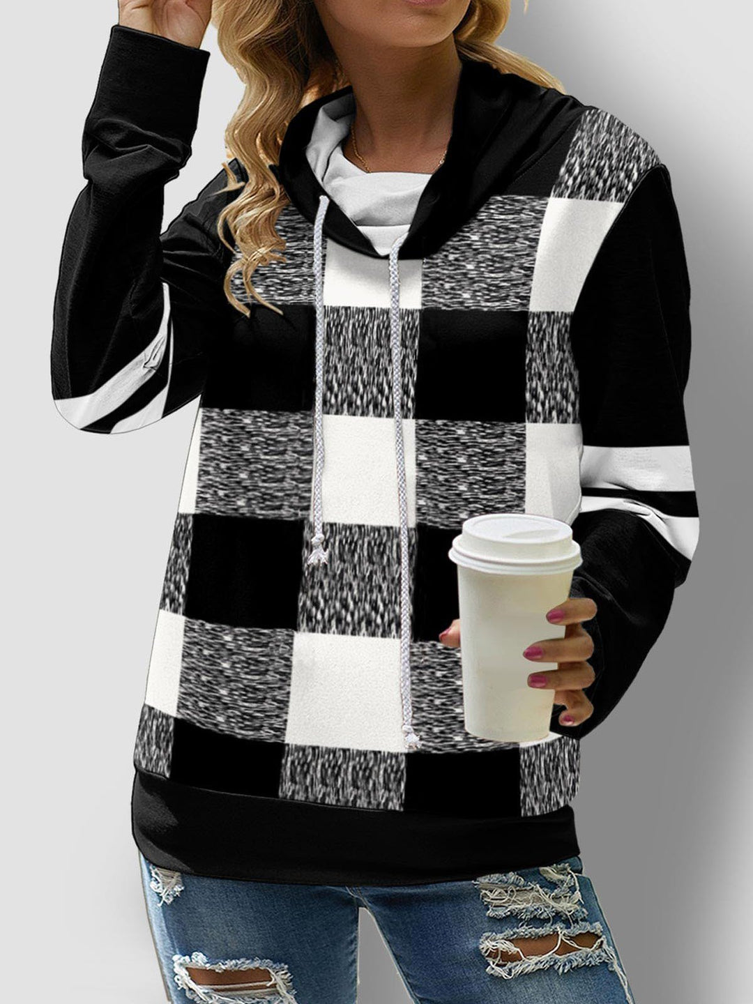 Levoire | Sweat à capuche minimaliste et isolé Style 2