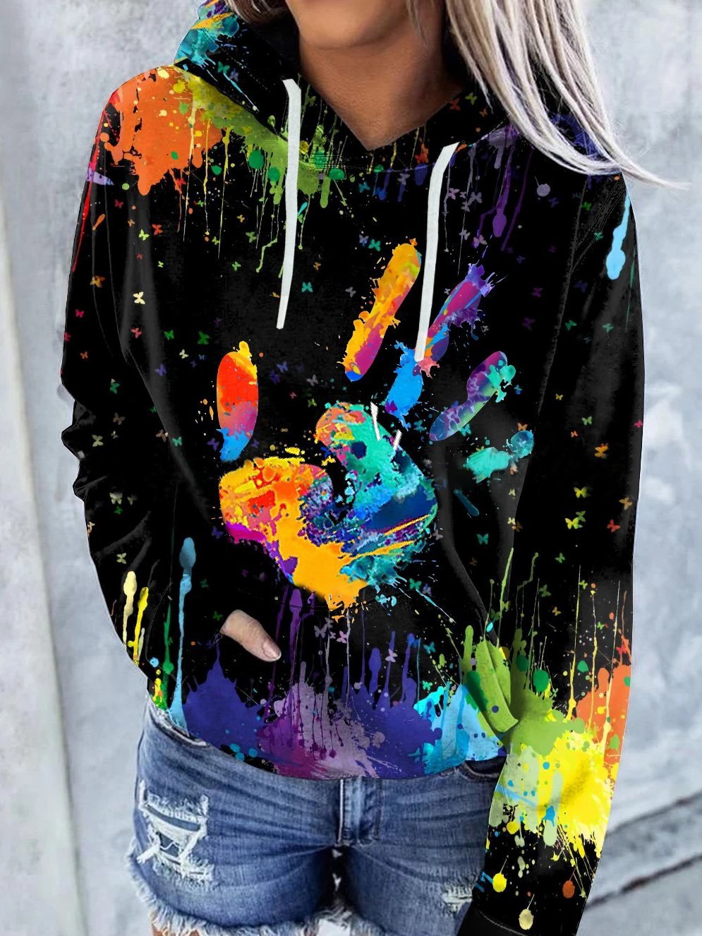 Levoire | Sweat à capuche chaud et confortable Noir